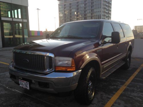 2001 ford excursion limited v10 4x4