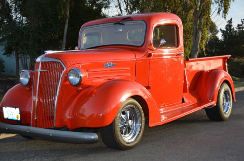 Classic chevy chevrolet 37 1937 truck 350 700r 1936 1938 hot rod kragers
