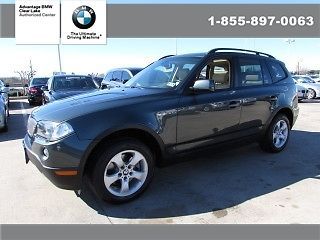 Bmw x3 awd 3.0si 3.o si premium package automatic xenon leather all wheel drive