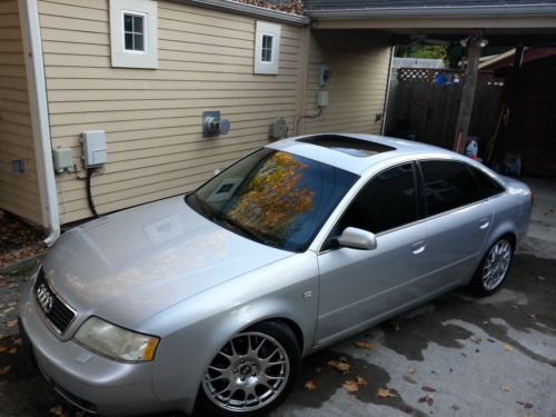I&#039;m selling a 01 audi a6 2.7t quattro, twin turbos, sports package - auto/manual