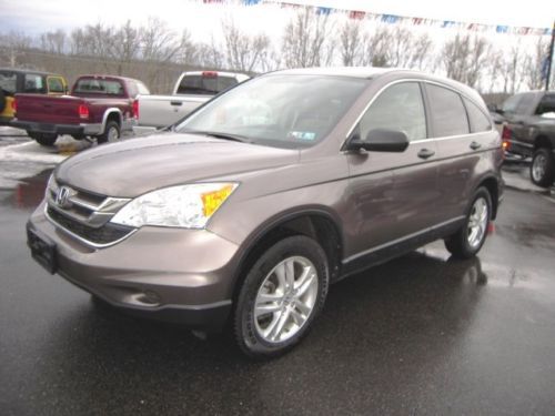 2010 cr-v ex 4wd auto 2.4l 4 cylinder moonroof 6 cd changer traction 85k gray