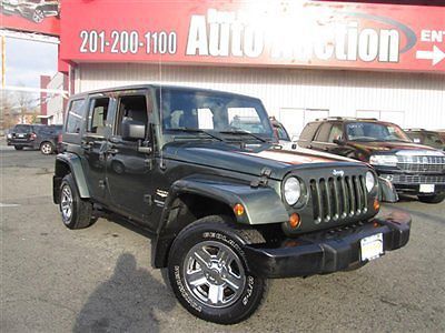 07 jeep wrangler sahara hard top automatic 4x4 4wd carfax certified pre owned
