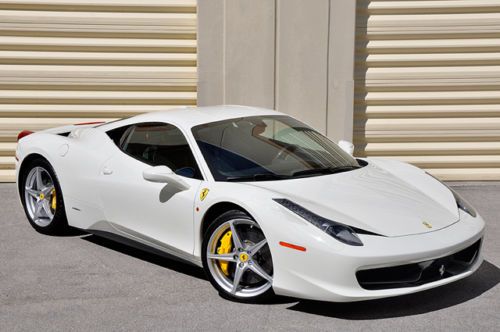 2011 ferrari 458 italia! loaded $297 msrp! carbon fiber! warranty/fresh service!