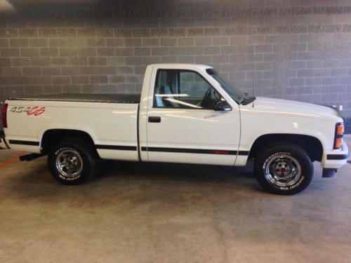 1992 chevrolet 454ss rare truck white 46,000 original miles paxton supercharger