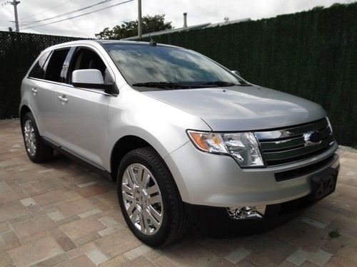 2010 ford edge ltd 1 owner fla driven sync pano roof lthr more! automatic 4-door