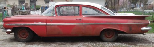 1959 chevrolet bel air 2 door sbc 4 speed 59 chevy