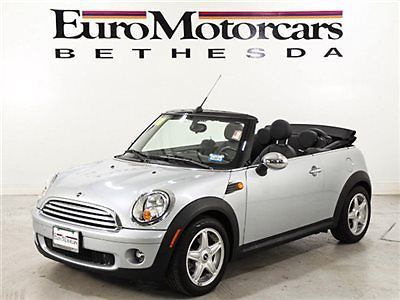 Only 9k miles silver black leather auto 12 convertible 11 auto 9 financing used