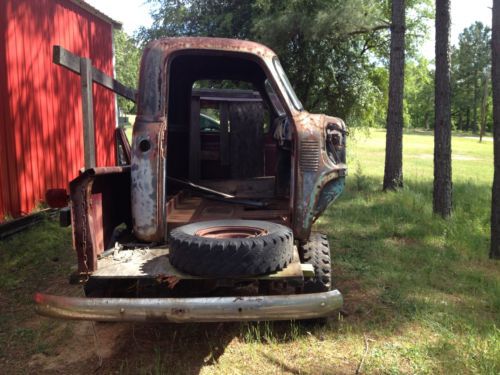 Sell used 1948,53,54 chevy truck, 2 original frames, 2 ...