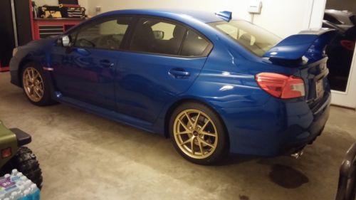 2015 subaru wrx sti launch edition