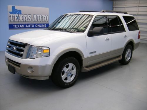 We finance!!!  2007 ford expedition eddie bauer nav tv heated leather texas auto
