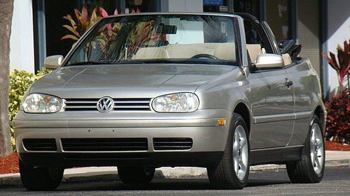 2001 volkswagen cabrio 76,000 florida miles clean autocheck no reserve