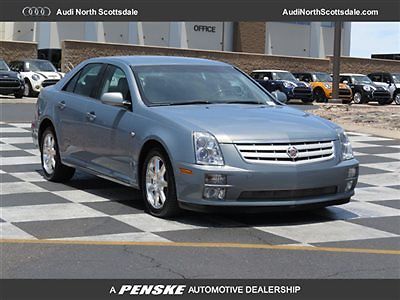07 cadillac sts 49000 miles leather one owner no accidents low financing