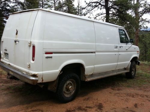 Sell new 4x4 Ford Van 1987 in Divide, Colorado, United ...