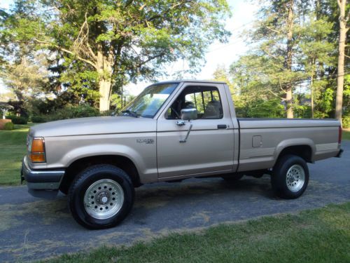 1992 ford ranger pu xlt-4x4 7&#039; bed-new clutch-no reserve-warranty