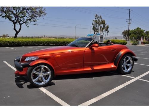 2001 plymouth prowler automatic 2-door convertible