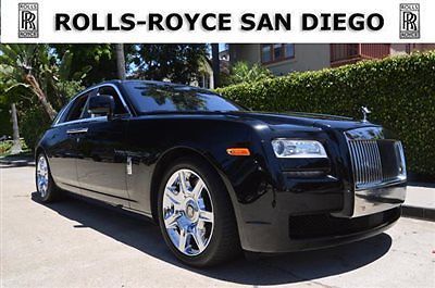 2011 rolls-royce ghost. black over black. 8k miles. loaded with options.