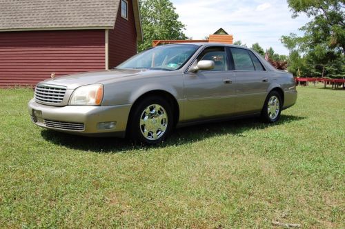 No reserve...great running, great looking 2002 cadillac deville, leather,p seats
