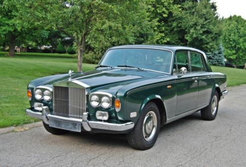 1974 rolls royce silver shadow original european delivery with leather headliner