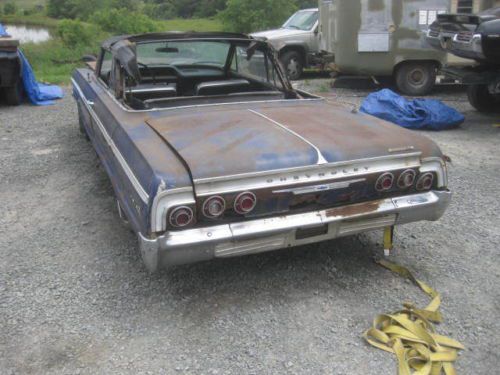 Sell used 1964 CHEVROLET IMPALA CONVERTIBLE SS 327 4 SPEED ...