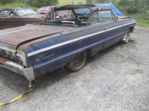 Sell used 1964 CHEVROLET IMPALA CONVERTIBLE SS 327 4 SPEED ... Sell used 1964 CHEVROLET IMPALA CONVERTIBLE SS 327 4 SPEED ...