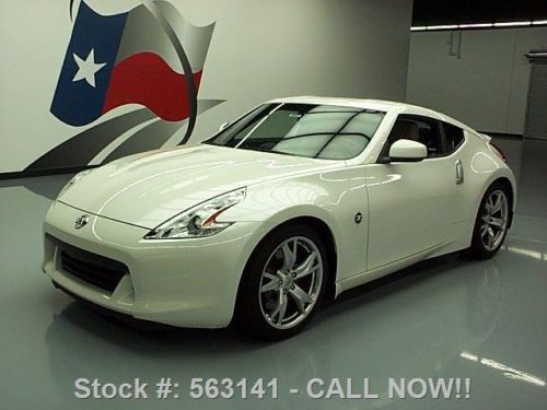 2012 nissan 370z touring htd leather rear cam 19&#039;s 17k texas direct auto