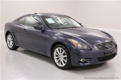 7-days *no reserve* '11 g37 x awd gps back-up warranty 1-owner carfax save big $