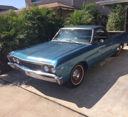 1967 chevy chevrolet  el camino running and ready