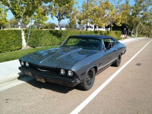 1968 chevelle malibu - frame up restoration nearly complete