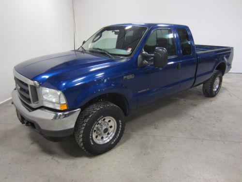 03 f-250 xlt power stroke 7.3l v8 turbo diesel 4x4 extcab long bed auto co owned