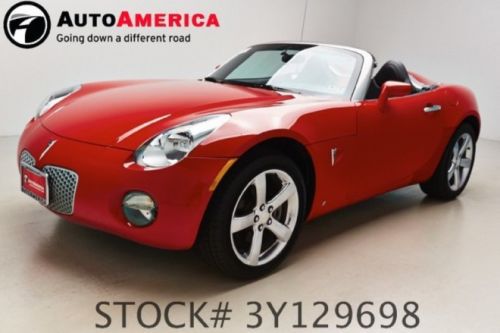 2007 pontiac solstice 25k low miles cruise am/fm cd player one owner cln carfax