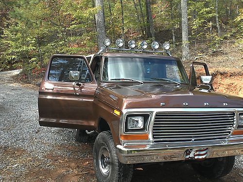 1979 ford bronco custom 4x4 351w