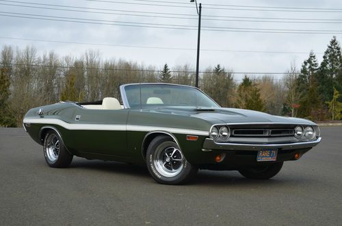 Convertible v8 a/c auto cleanest 71 challenger around well option extremely nice