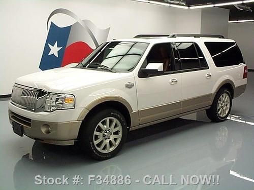 2011 ford expedition 4x4 king ranch sunroof nav dvd 35k texas direct auto