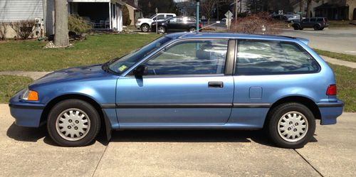 1991 honda civic dx hatchback 3-door 1.5l - original owner - low mileage
