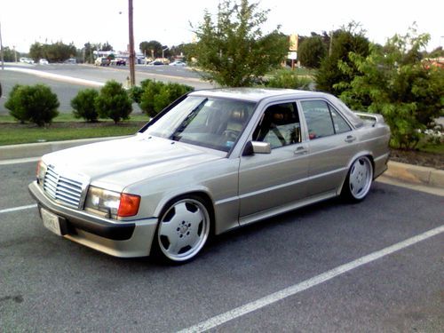 1986 mercedes-benz 190e 2.3-16 cosworth amg w201 super low miles - e30 m3 killer