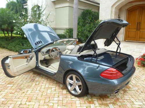 Mercedes sl500 sl 500 plam beach car low miles hard to find 1 owner no reserve