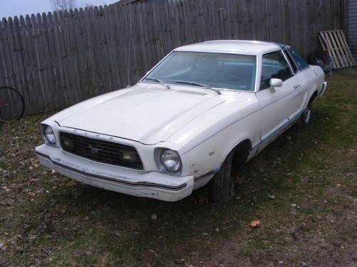 1978 ford mustang ii  v6 engine 66096 miles  auto transmission