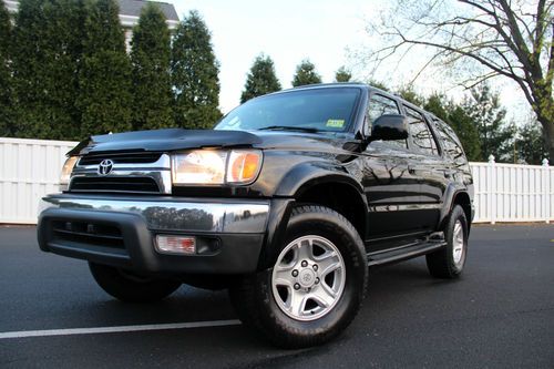 99 00 01 02 2002 4runner sr5 4wd black runs and looks great serviced