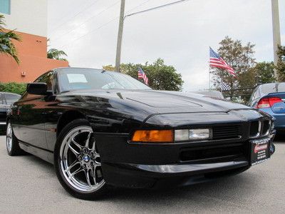 Must see 850 ci 2dr coupe auto leather rare black alloy all power luxury