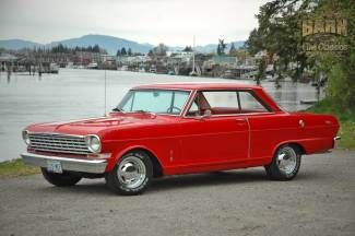 1963 chevy nova 4 speed 6 cylinder fast and fun!