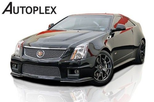 Cts v coupe! triple black! 19in wheels! sunroof! auto! navigation! rear camera!