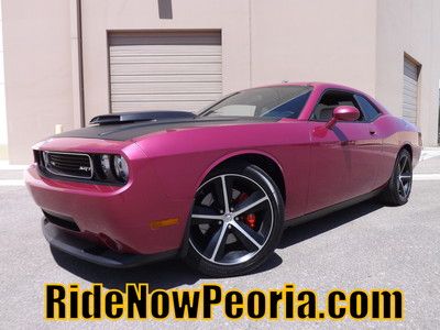 2010 dodge challenger srt-8 furious fuchsia rare #333 of 400 ever made with hood