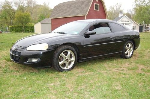 Nice 2002 dodge stratus cpe   no reserve   power moonroof, leather,chrome wheels