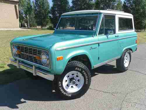 Purchase used 1977 Ford Bronco Ranger Low Original miles ...