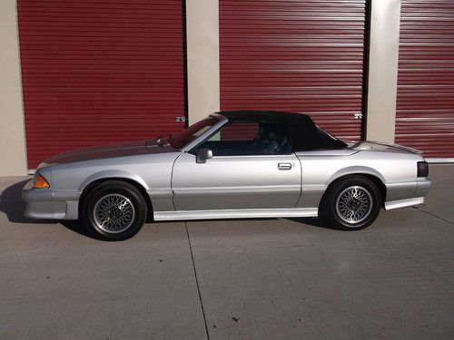 1988 ford mustang mclaren, convertible, classic, special edition, 5.0, excellent