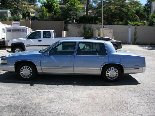 1991 cadillac deville base sedan 4-door 4.9l