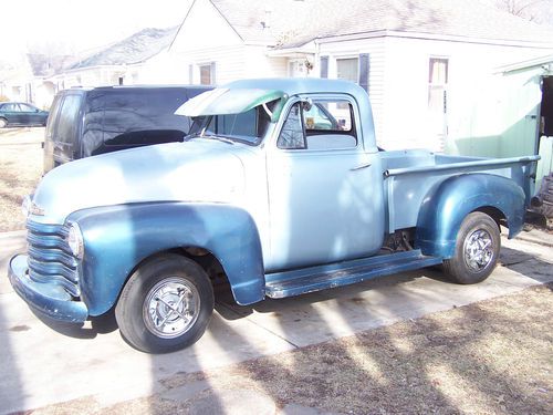 1952 chevy 3100 1/2 ton pickup...great as ratrod, cruiser, lowrider