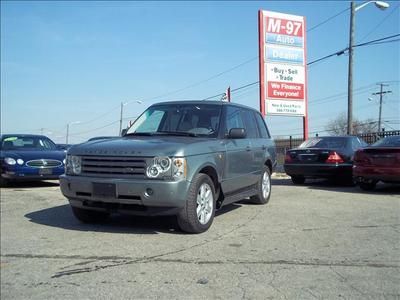 Warranty and financing available! 2003 range rover hse leather sunroof