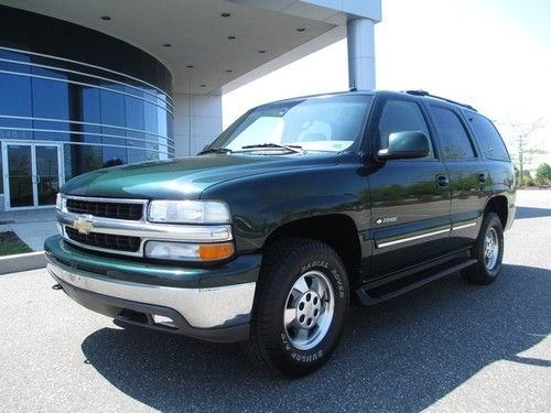 2002 chevrolet tahoe lt 4x4 dvd loaded extra clean