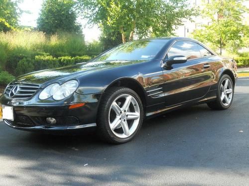 2004 mercedes-benz sl 500 one owner clean carfax low miles excellent condition